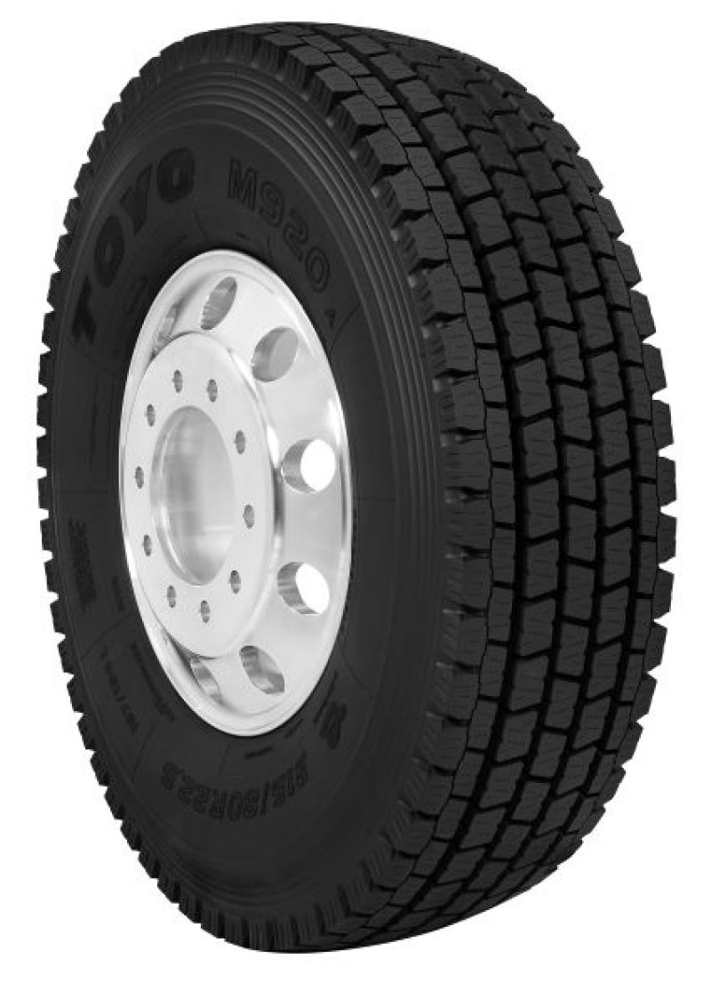Toyo M920 11R24.5 Commercial Tire with Load Index 149 and Tubeless Sidewall