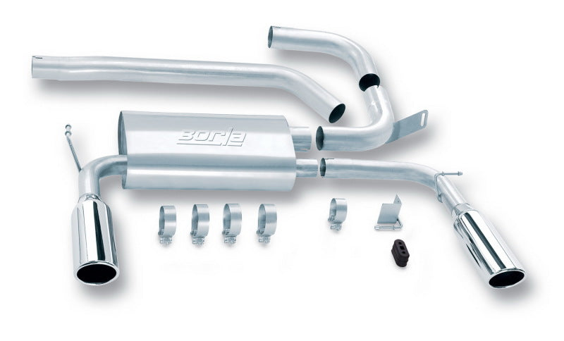 Borla 140028 S-Type Cat-Back Exhaust System for 1998-2002 Chevrolet Camaro SS, Z28, Pontiac Firebird and Trans-Am with 5.7L V8