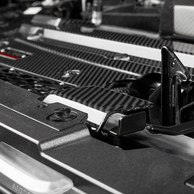 COBB Redline Carbon Fiber Radiator Shroud for Ford F-150 2021-2023 Ecoboost 3.5L & 2.7L Raptor, Tremor, Limited Models