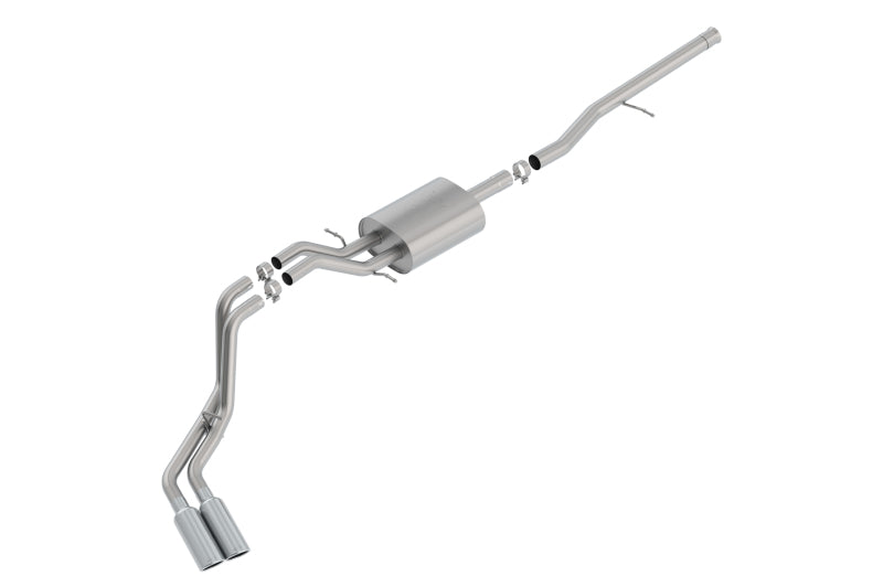 Borla ATAK Cat-Back Exhaust System for 2014-2018 Chevrolet Silverado and GMC Sierra 1500 5.3L V8
