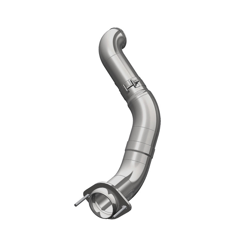 MBRP Armor Lite Turbo Down Pipe for 2011-2013 Ford F-250 Super Duty 6.7L Powerstroke – 4-inch Diameter, Aluminized Steel, Fully Sealed Tubing