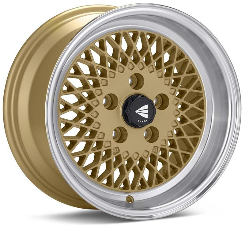 Enkei Enkei92 Classic Line 15x8 Silver Wheel with 25mm Offset and 4x100 Bolt Pattern