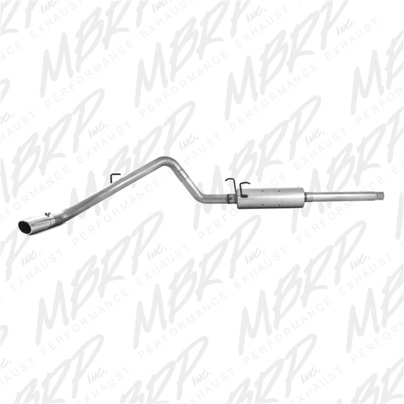 MBRP Armor Lite Series Cat Back Exhaust System for 2004-2005 Dodge Ram 1500 with 5.7L Hemi - Single Side Exit