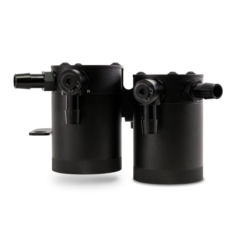 Mishimoto 09+ Nissan 370Z Baffled Oil Catch Can Kit – Black