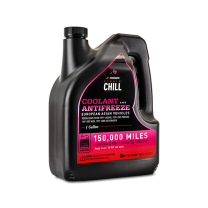 Mishimoto Liquid Chill EG Coolant for European and Asian Vehicles – Pink/Red – Part Number MMRA-LC-EG-PK