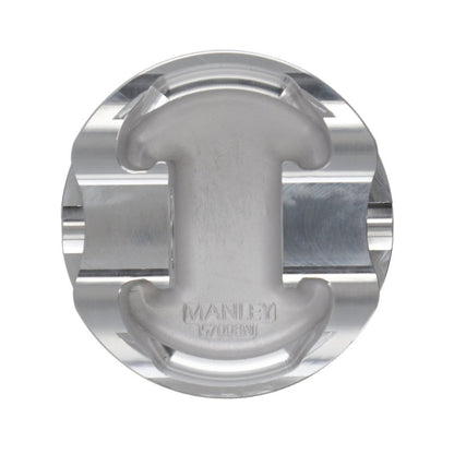 Manley Performance Ford Coyote 5.0L 6.75cc Dish Pistons with 3.700in Bore and 12:1 Compression Ratio
