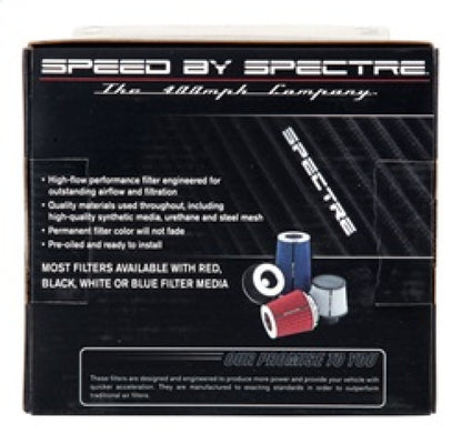Spectre Adjustable Conical Air Filter 5-1/2 inch Tall - Fits 3, 3-1/2, and 4 Inch Tubes