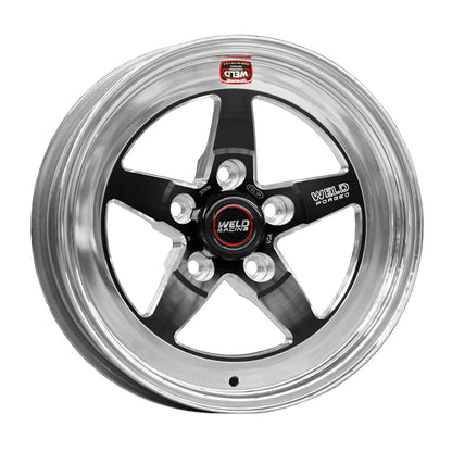 Weld S71 15x9 Inch Black Modular Wheel with 5x4.5 Bolt Pattern – Low Pad Design
