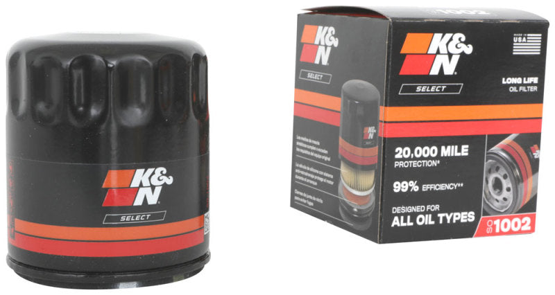 K&N Engineering SO-1002 Select Oil Filter for Saab and Ford Vehicles