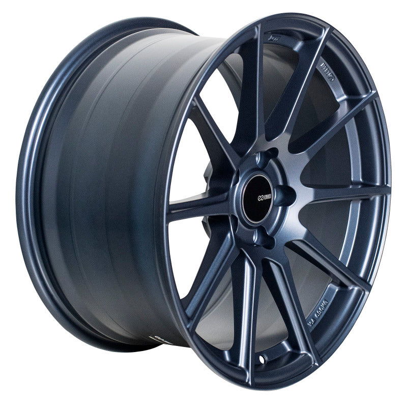 Enkei TS10 18x9.5 Inch Matte Blue Wheel with 35mm Offset and 5x114.3 Bolt Pattern