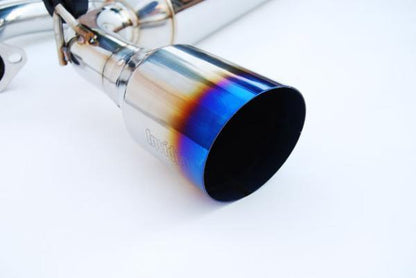 Invidia HS88HC3GTT Titanium Tip Cat-Back Exhaust for 1989-1991 Honda Civic 3-Door