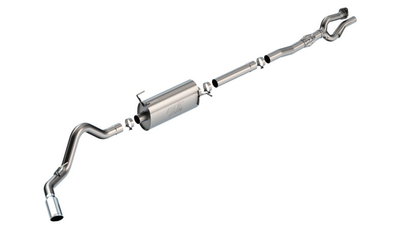 Borla 17-22 Ford F-250/F-350 Super Duty 6.2L V8 ATAK Cat-Back Exhaust System - Dual 2.75" into Single 3.5"