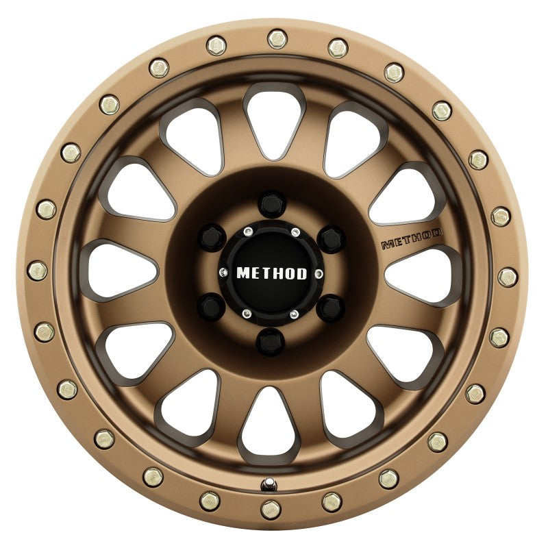 Method Wheels MR304 Double Standard 17x8.5 Bronze Wheel with 6x5.5 Bolt Pattern and 0mm Offset