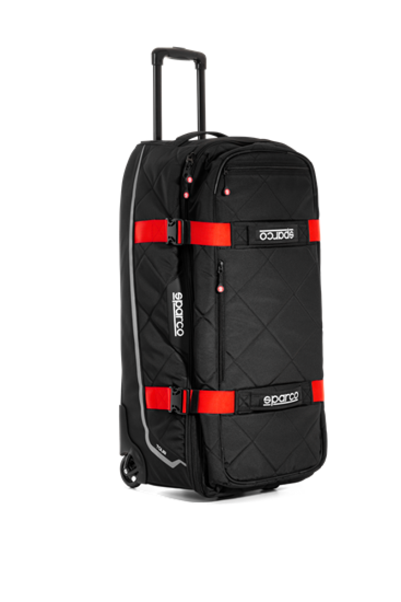 Sparco Bag Tour BLK/RED – Durable Automotive Travel Bag with Ample Storage