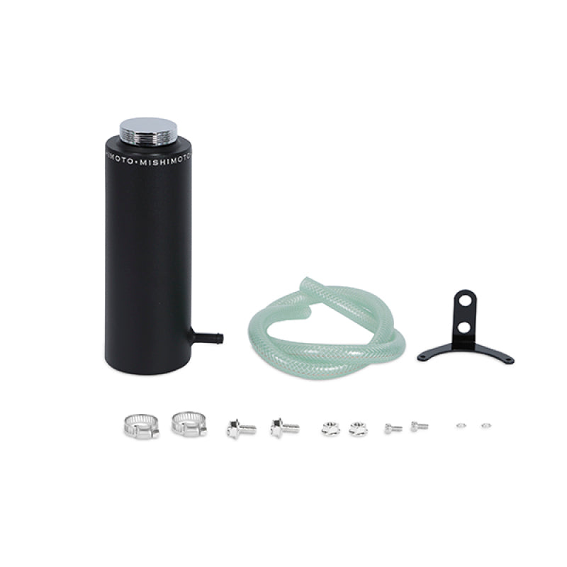 Mishimoto Aluminum Coolant Reservoir Tank - Wrinkle Black for Ford F-250 Super Duty (Part MMRT-CAWBK)
