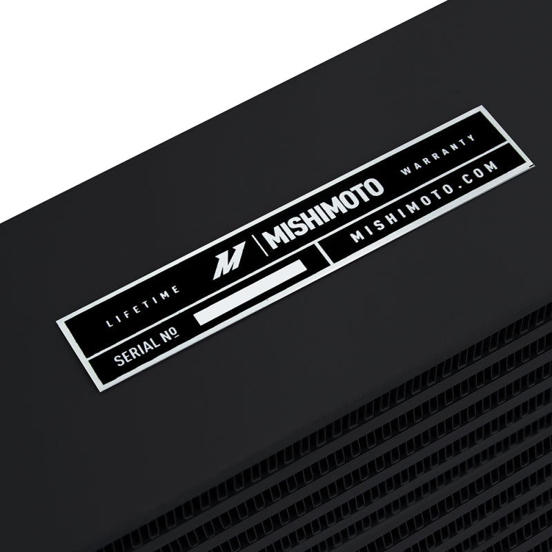 Mishimoto Heavy-Duty Oil Cooler - 17-Inch Core with Black Finish, Part Number MMOC-OO-17BK