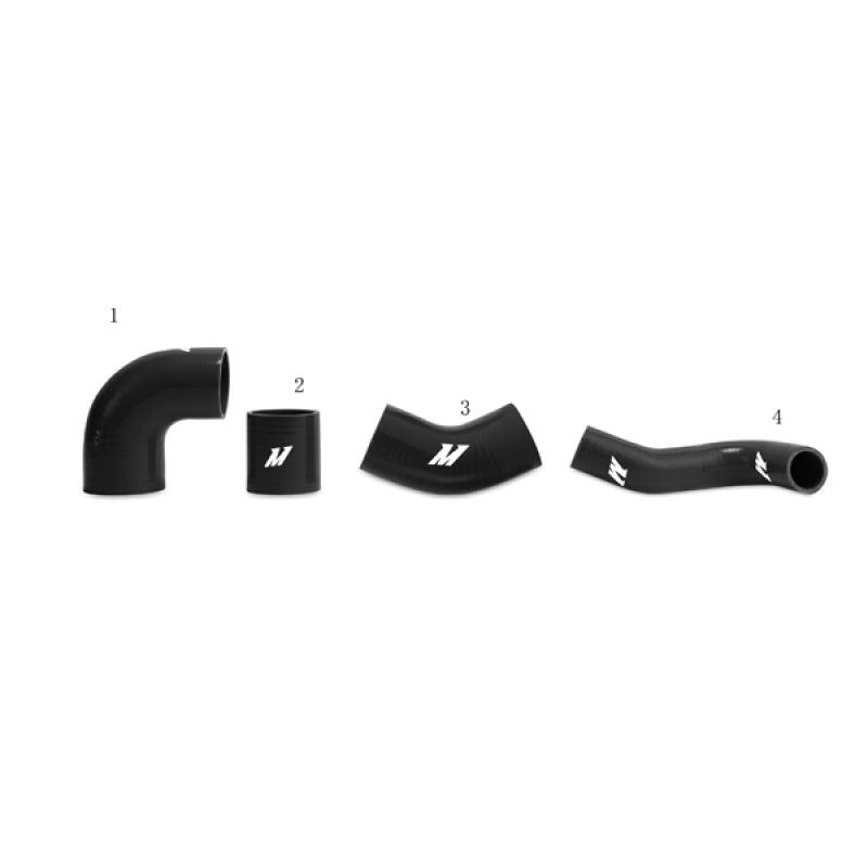 Mishimoto Part Number MMICP-EVO-01UBK Intercooler Pipe Kit for Mitsubishi Lancer Evolution 7/8/9 – Black, Red, or Blue