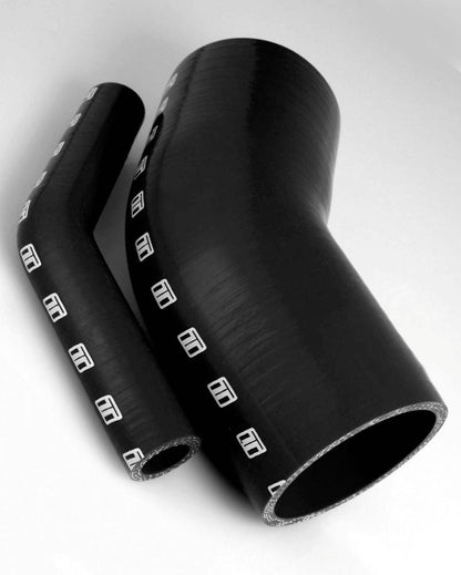 Turbosmart 45 Degree Silicone Hose - Black, 2.75 inch diameter, Part TS-HE45275-BK