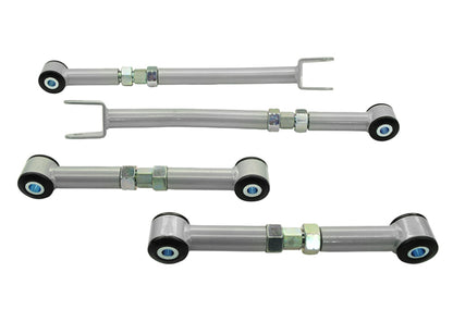 Whiteline KTA124 Rear Lower Control Arms for Subaru Legacy (2005-2008) | Adjustable Camber and Toe