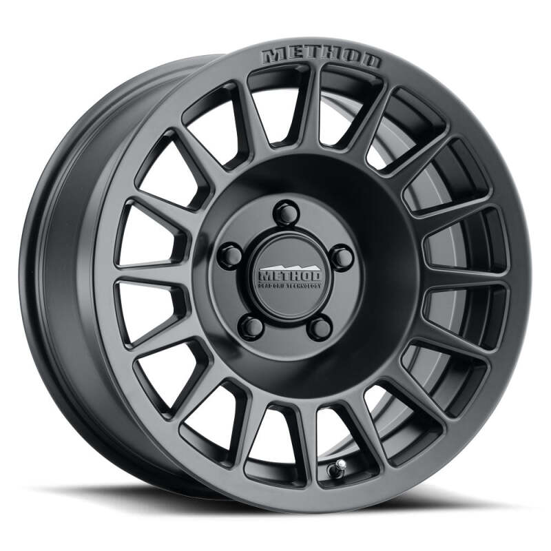 Method MR707 Bead Grip 17x8.5 Inch Matte Black Wheel with 6x135 Bolt Pattern and 87mm Hub Bore