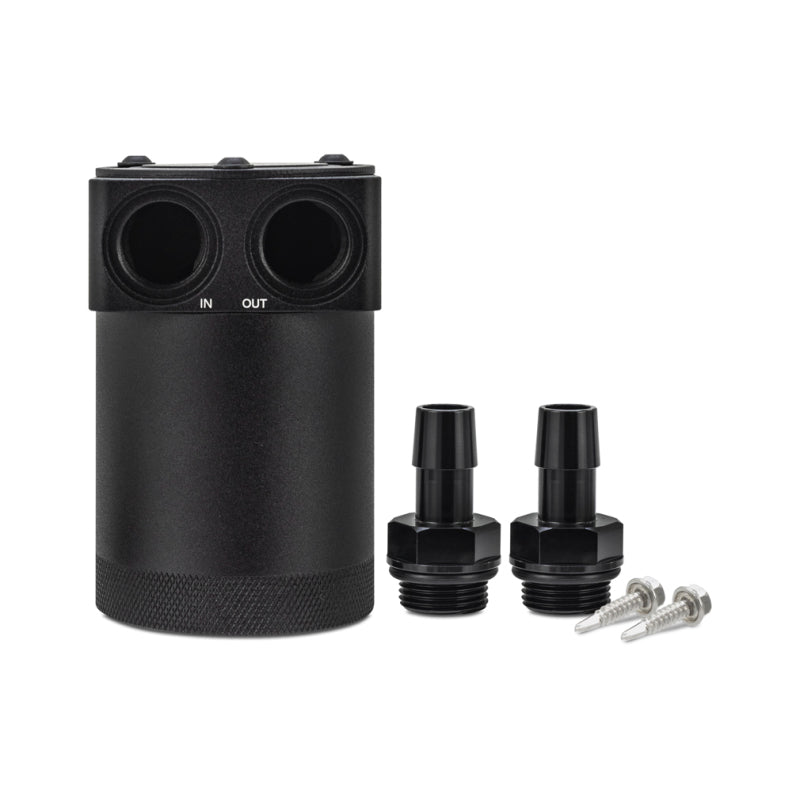 Mishimoto MMBCC-PPTWO Universal High-Flow Baffled Oil Catch Can Kit