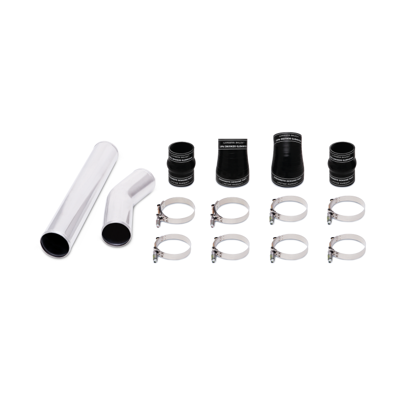 Mishimoto 94-02 Dodge Ram 2500 5.9L Cummins Intercooler Kit with Pipes - Black