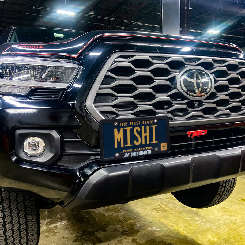 Mishimoto 2016-2023 Toyota Tacoma License Plate Relocation Kit – Enhance Airflow and Accessory Compatibility