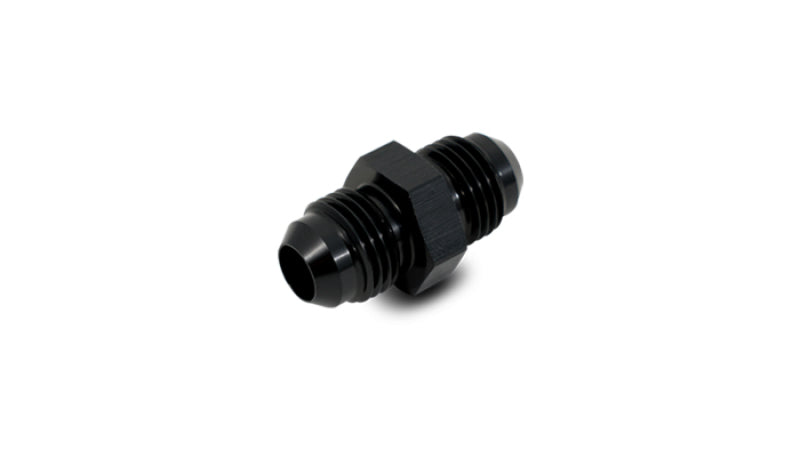 Vibrant Performance -20 AN to -20 AN Aluminum Union Adapter Fitting (Anodized Black) Part #10237