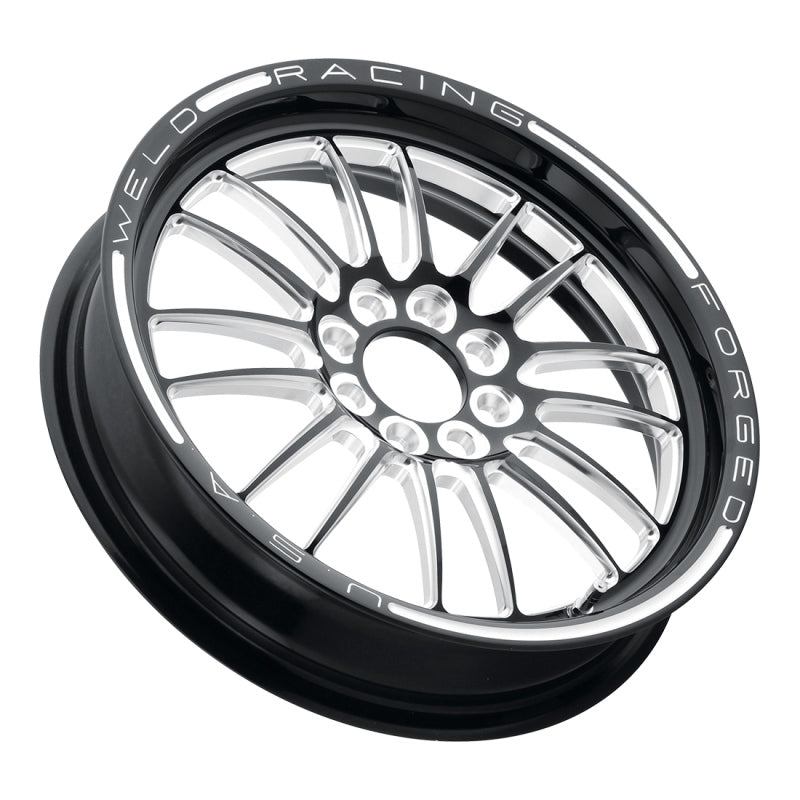 Weld Tuner Import 15x3.5-inch Black Alloy Wheel with 4x100mm Bolt Pattern