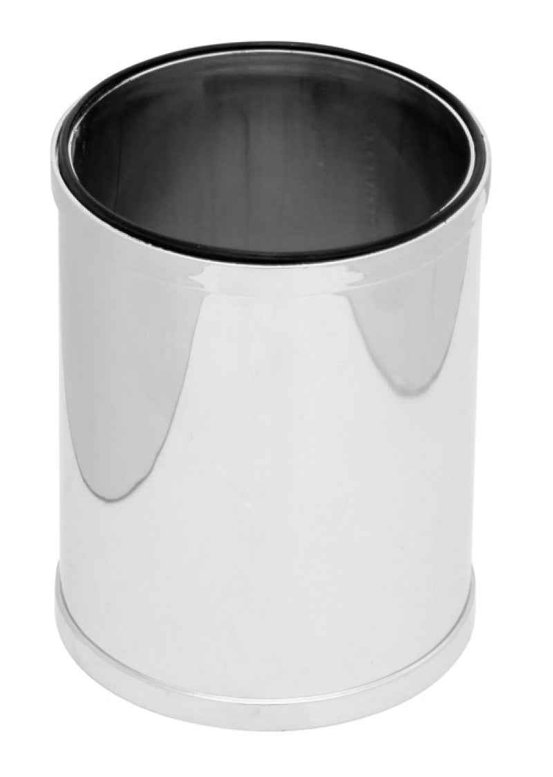 Spectre Straight Intake Tube 3 Inch OD x 4 Inch Length Chrome for Automotive Applications