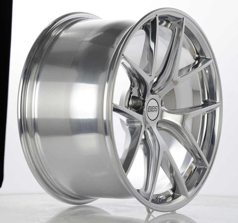 BBS CI-R 19x9 Inch 5x120 Bolt Pattern Polished Wheel with ET44 Offset and 82mm Hub Bore
