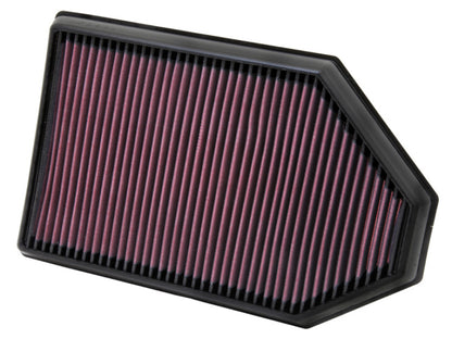 K&N Replacement High-Flow Air Filter for 2011-2013 Dodge Charger, Challenger, and Chrysler 300 with 3.6L, 5.7L, and 6.4L Engines