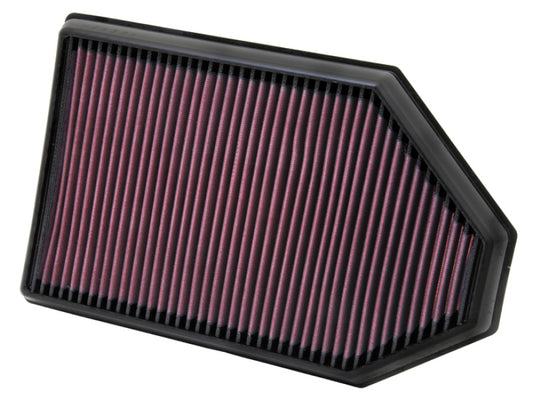 K&N Replacement High-Flow Air Filter for 2011-2013 Dodge Charger, Challenger, and Chrysler 300 with 3.6L, 5.7L, and 6.4L Engines
