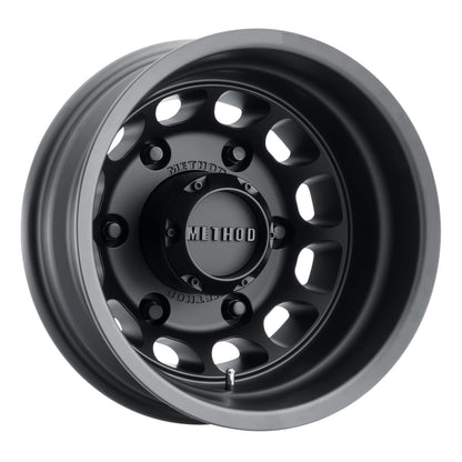 Method MR901 Rear 16x5.5 Inch Black Aluminum Wheel with 6x205 Bolt Pattern and -18mm Offset