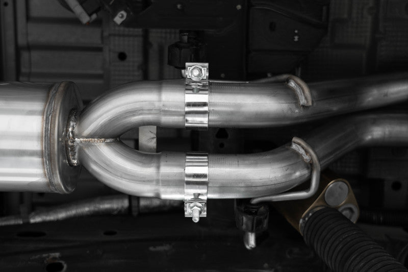 MBRP Armor Pro Series Cat Back Exhaust System for Chevrolet Silverado & GMC Sierra 1500 2022-2024 - 3 Inch Dual Turn Down Tips