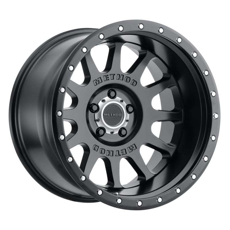 Method MR605 NV 20x9 Black Wheel with -12mm Offset and 5x150 Bolt Pattern