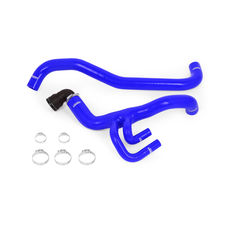 Mishimoto Silicone Radiator Hose Kit for 2010-2014 Ford F-150 Raptor 6.2L V8 - Blue
