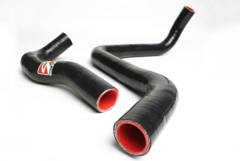 Skunk2 Racing 02-06 Acura RSX Silicone Radiator Hose Kit (Black/Red, 2 Hoses)