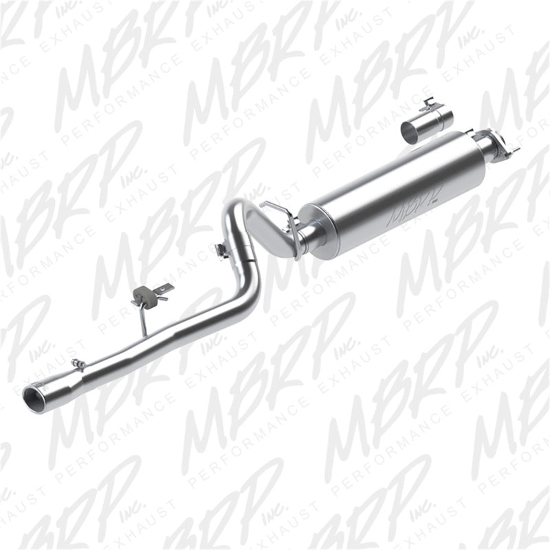 MBRP Armor Plus Series 2.5-inch Cat Back Exhaust System for Jeep Cherokee