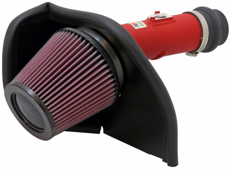 K&N Engineering 69-8005TWR Red Typhoon Short Ram Cold Air Intake for Subaru Impreza 2.5L H4