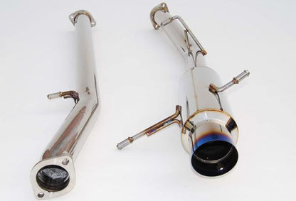 Invidia 02-07 Subaru WRX/STi 76mm N1 Racing Titanium Tip Cat-Back Exhaust