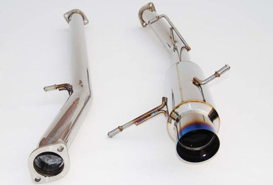 Invidia 02-07 Subaru WRX/STi 76mm N1 Racing Titanium Tip Cat-Back Exhaust