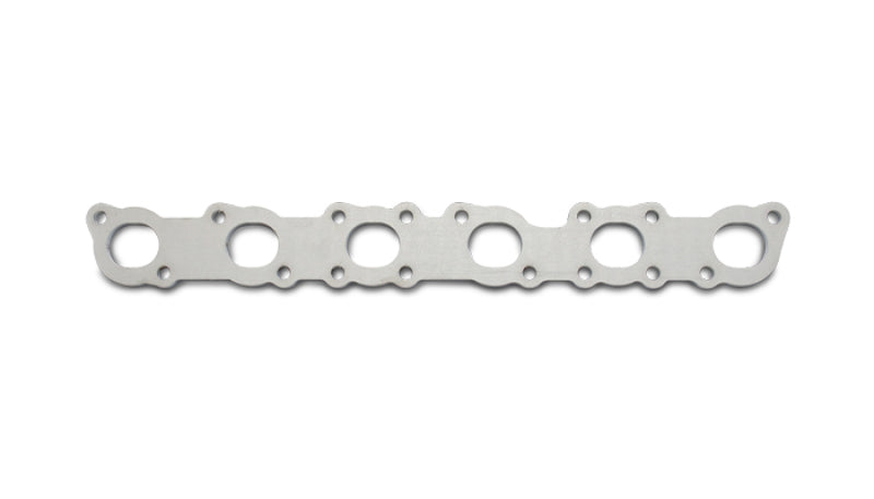 Vibrant T304 Stainless Steel Exhaust Manifold Flange for Nissan RB25 and RB26 – 3/8 Inch Thick