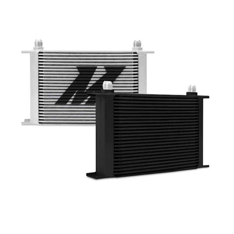 Mishimoto Universal 25-Row Oil Cooler - Black for Ford Mustang 2018-2021