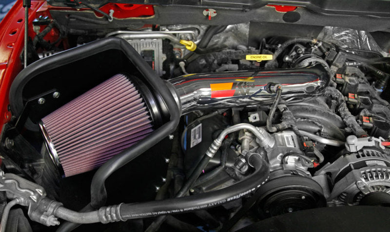 K&N Engineering 77-1571KP High Flow Performance Cold Air Intake Kit for 2013 Dodge Ram 1500 with V8-4.7L