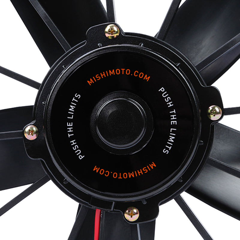 Mishimoto 10 Inch Race Line High-Flow Electric Fan for Automotive Cooling