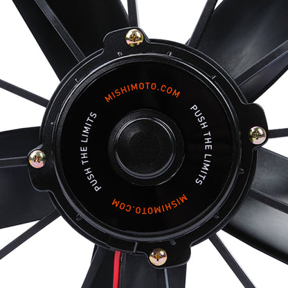Mishimoto 10 Inch Race Line High-Flow Electric Fan for Automotive Cooling