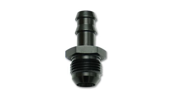 Vibrant -10 AN to 1/2 Inch Barb Straight Fitting - Aluminum