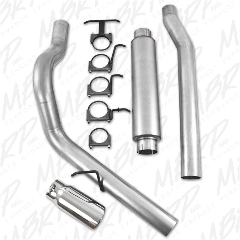 MBRP Armor Lite Series Cat Back Exhaust System for 2003-2007 Ford F-250/F-350 6.0L - Single Side Exit