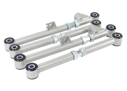 Whiteline KTA123 Rear Control Arm Kit for Subaru Impreza 2004-2007 – Adjustable Camber and Toe Alignment